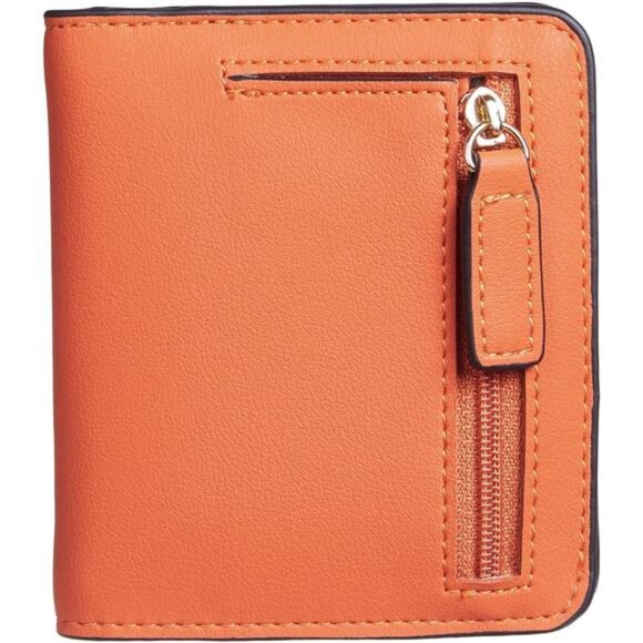 Handbags - Slim Bifold Credit Card Holder, Orange